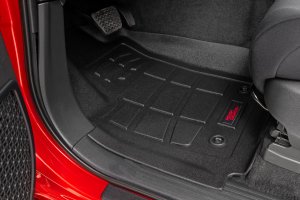 Toyota Tacoma Sure-Fit Floor Mats - Front - Rough Country - Double Cab - '24-'25